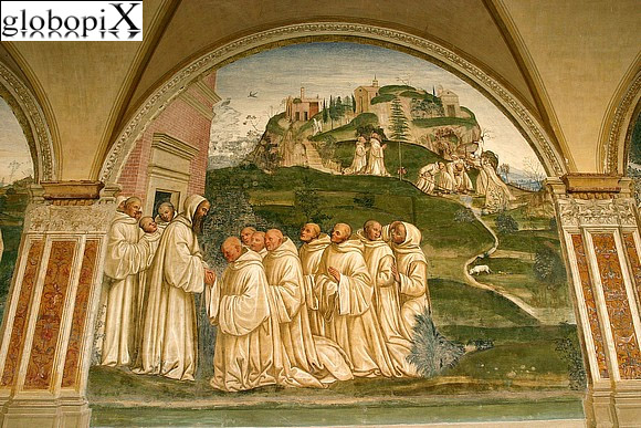 Chiostro Grande e Storie di Benedetto