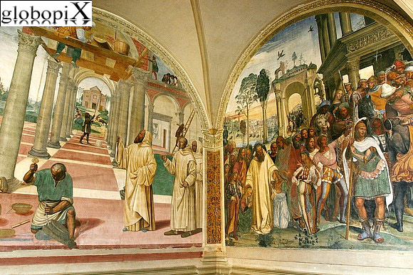 Abbazie Toscane - Chiostro Grande e Storie di Benedetto