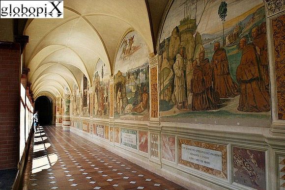 Chiostro Grande e Storie di Benedetto
