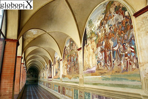 Chiostro Grande e Storie di Benedetto
