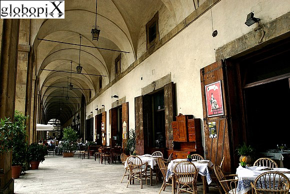 Logge Vasari in Piazza Grande