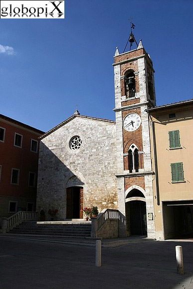 Val d'Orcia - Chiesa di S. Francesco a San Quirico d'Orcia