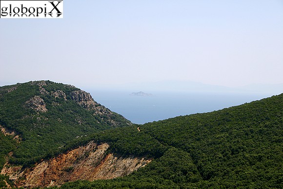 Isola d'Elba - Panorama dai monti
