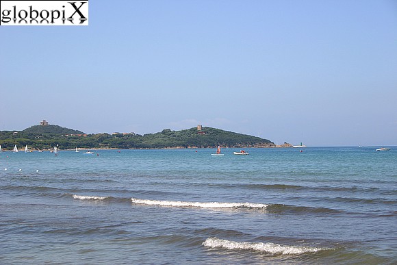 Maremma - Spiaggia e promontorio di Punta Ala