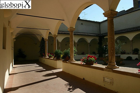 Pienza - Chiostro di S. Francesco