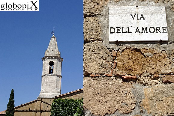 Pienza - Passeggiata sulle mura