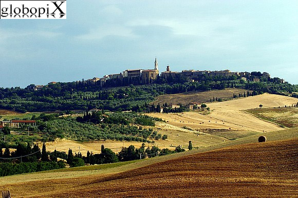 Panorama di Pienza