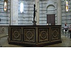La fonte battesimale del Battistero