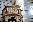 Il pulpito del Battistero di Pisa