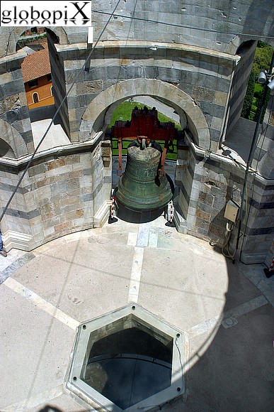 Pisa - Cella campanaria della Torre Pendente