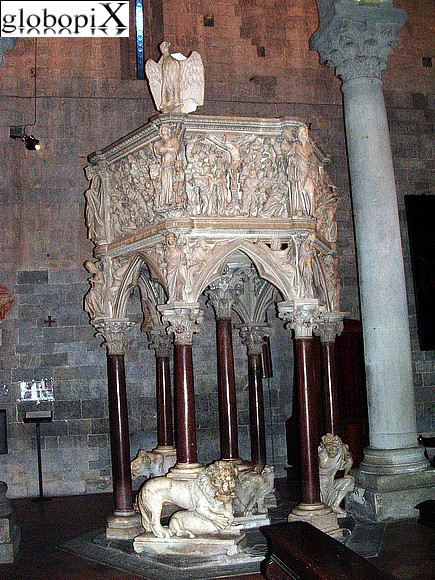 Pistoia - S. Andrea - Pergamo di Giovanni Pisano