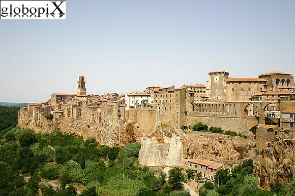 Panorama di Pitigliano