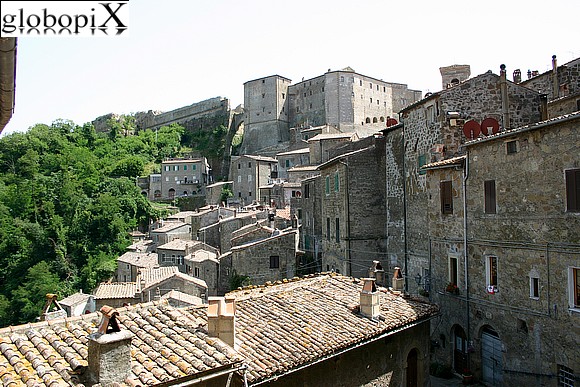 Pitigliano - Panorama dal Sasso Leopoldino