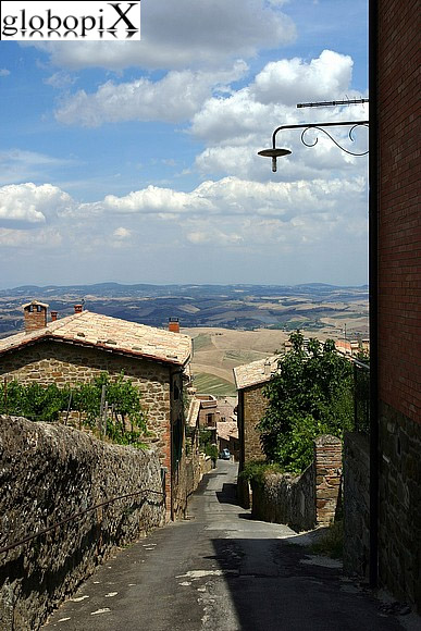 Val d'Orcia - Centro storico di Montalcino