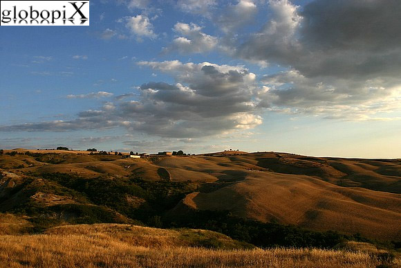 Val d'Orcia - Paesaggio della Val d'Orcia