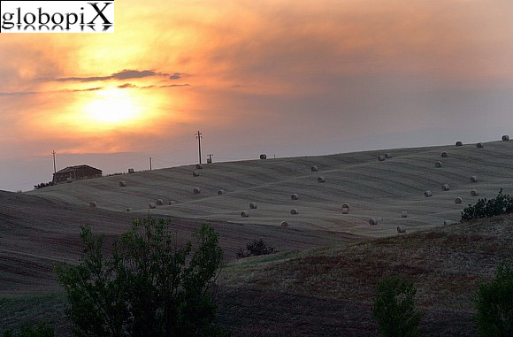 Val d'Orcia - Paesaggio della Val d'Orcia