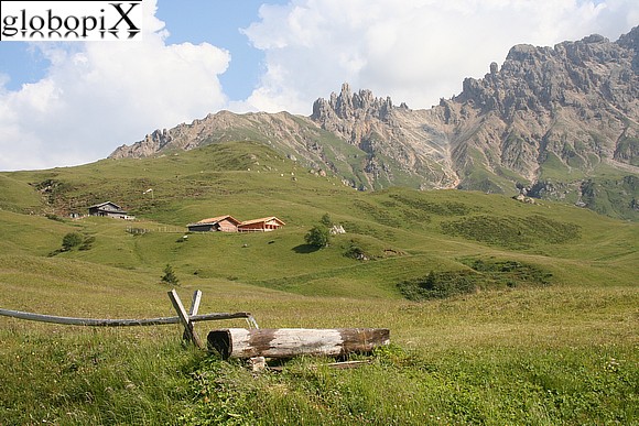 Dolomiti - Alpe di Siusi and Denti di Terrarossa