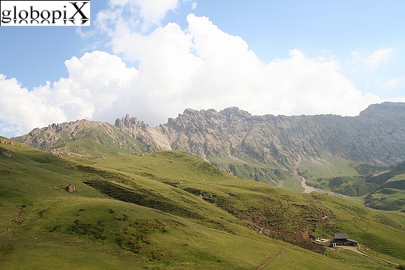 Alpe di Siusi e Denti di Terrarossa