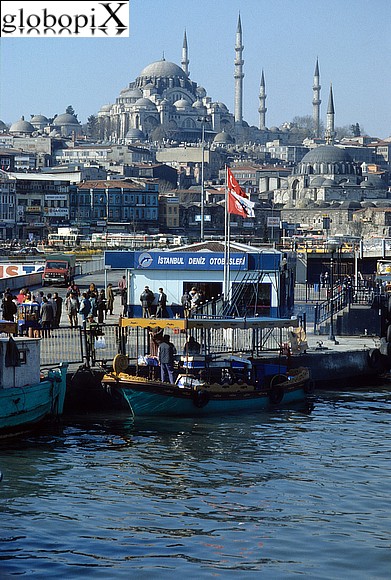Moschea Blu dal Bosforo