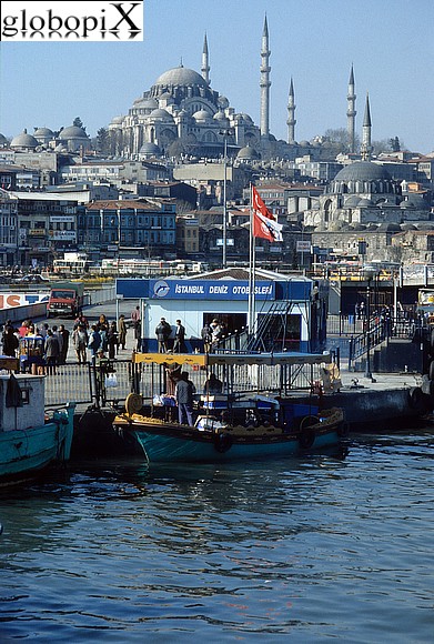 Istanbul - Moschea Blu dal Bosforo
