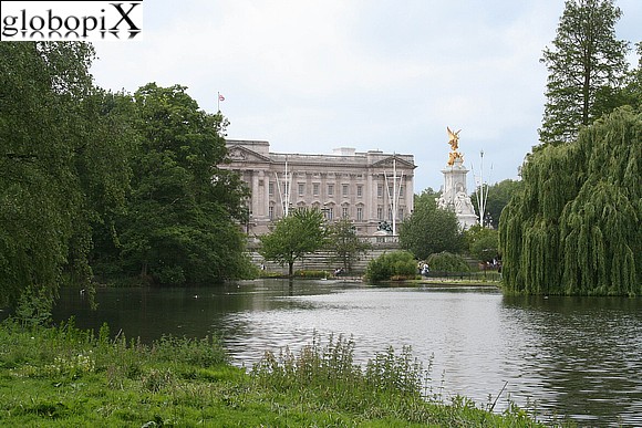 Buckingham Palace e il Victoria Memorial