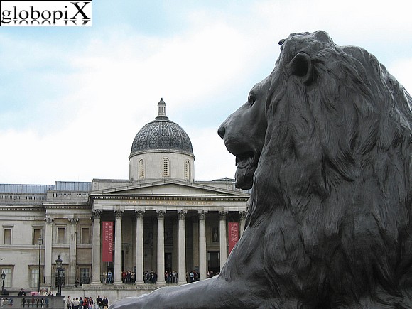 Londra - Trafalgar Square - National Gallery