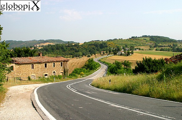 Perugia - Campagna tra Perugia e Gubbio