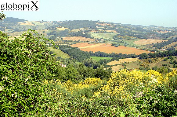Campagna tra Perugia e Gubbio