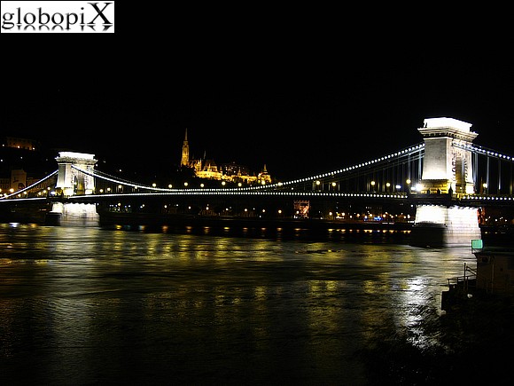 Budapest - The Szchenyi Chain Bridge
