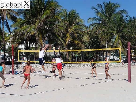 Miami Beach - Beach Volley a Miami South Beach