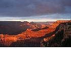 Tramonto sul Grand Canyon