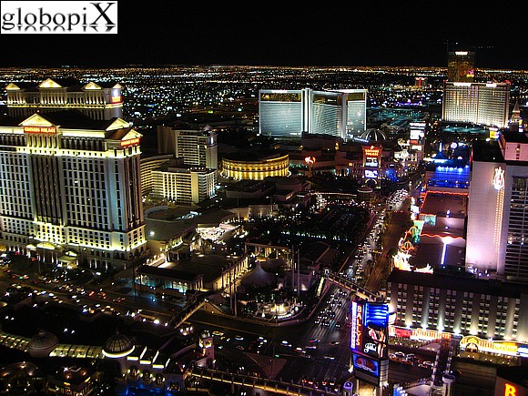 Las Vegas - Las Vegas - Vista notturna