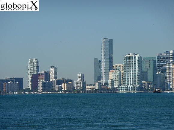 Miami Beach - Skyline di Miami