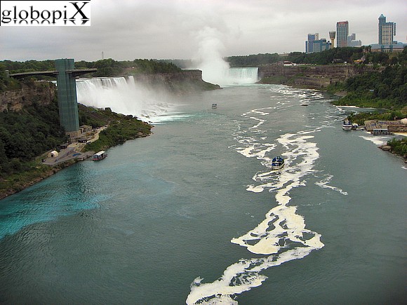 Niagara Falls - View from Rainbow Bridge