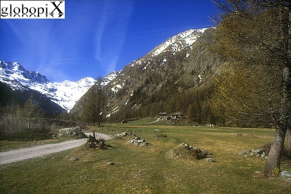 Sentiero verso il Gran Paradiso