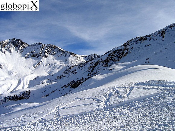 Pila - Panorama dalle piste di Pila