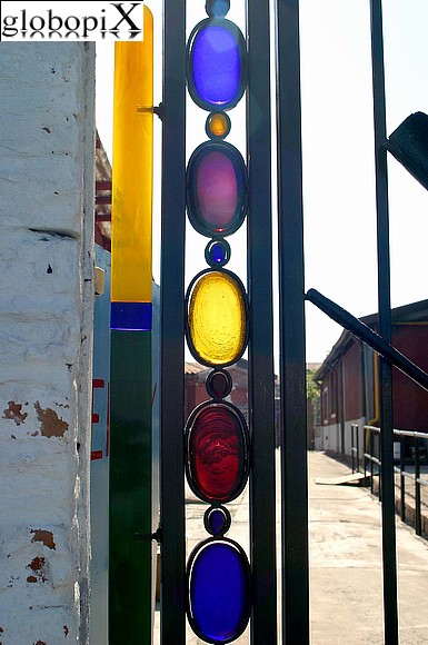Vetri colorati di Murano