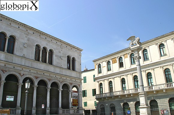 Padova - Piazza dei Signori and Loggia della Gran Guardia