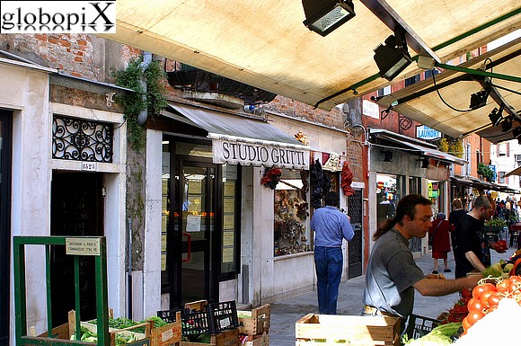 Venezia - Mercato a Cannaregio a Venezia
