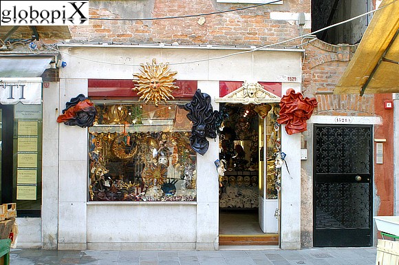 Negozio di maschere a Cannaregio