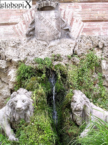 Teramo - Fontana dei Due Leoni