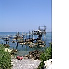 Photo: The coast of the Trabocchi