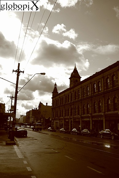 Melbourne - Brunswick St a Fitzroy