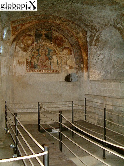 Matera - Chiese rupestri Convincinio di S. Antonio