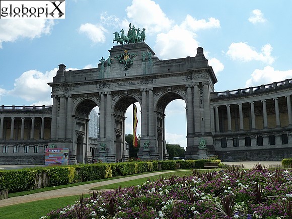 Bruxelles - Arco di trionfo al Parc du Cinquantenaire