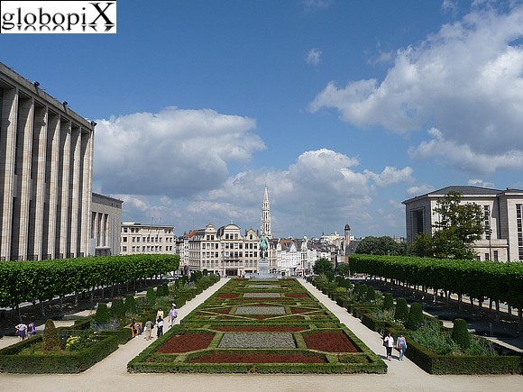 Bruxelles - Jardin de l Albertine