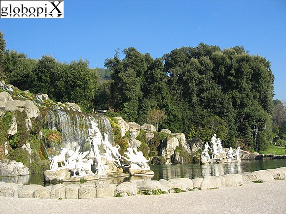 Reggia di Caserta - Fontana di Diana also Cascata Grande