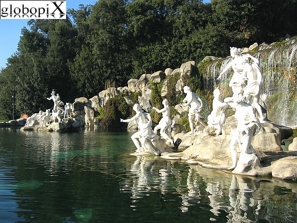 Reggia di Caserta - Fontana di Diana o Cascata Grande
