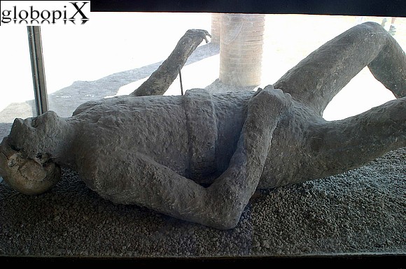 Pompei - Plaster human