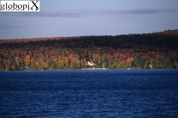 Quebec - Il lago Megantic